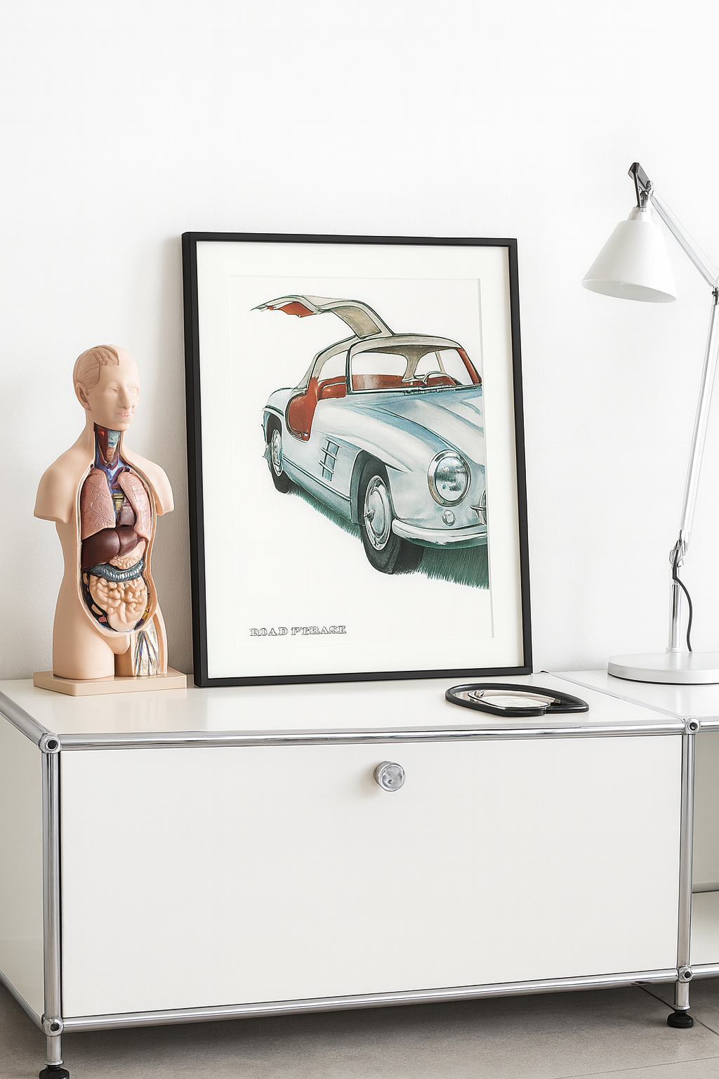 Mercedes-Benz 300 SL – Road & Track 1961 · Titelseite der Broschüre · signature.edition+