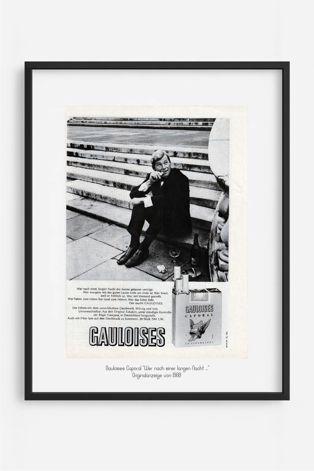 Gauloises Caporal – Le matin d’après, Frankreich 1968