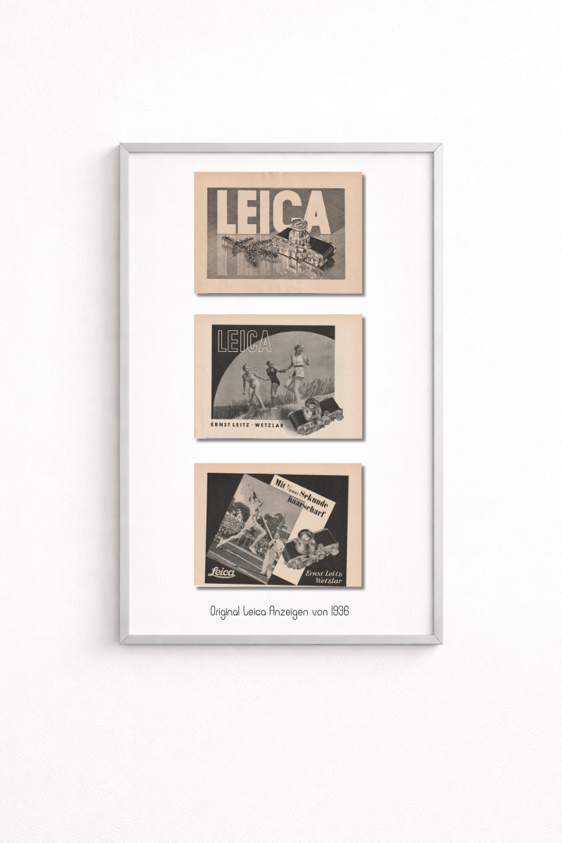 Original Leica Anzeigen von 1936